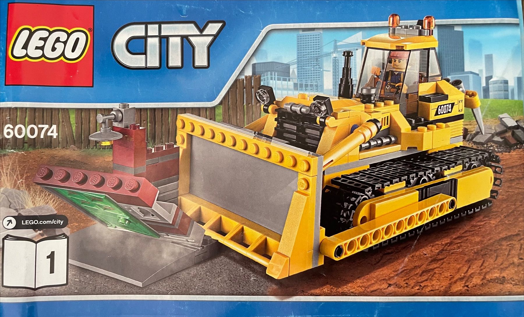 Lego Kit di costruzioni: Lego 60074 Le bulldozer – Usato da Satigny venduto da gislerl 3