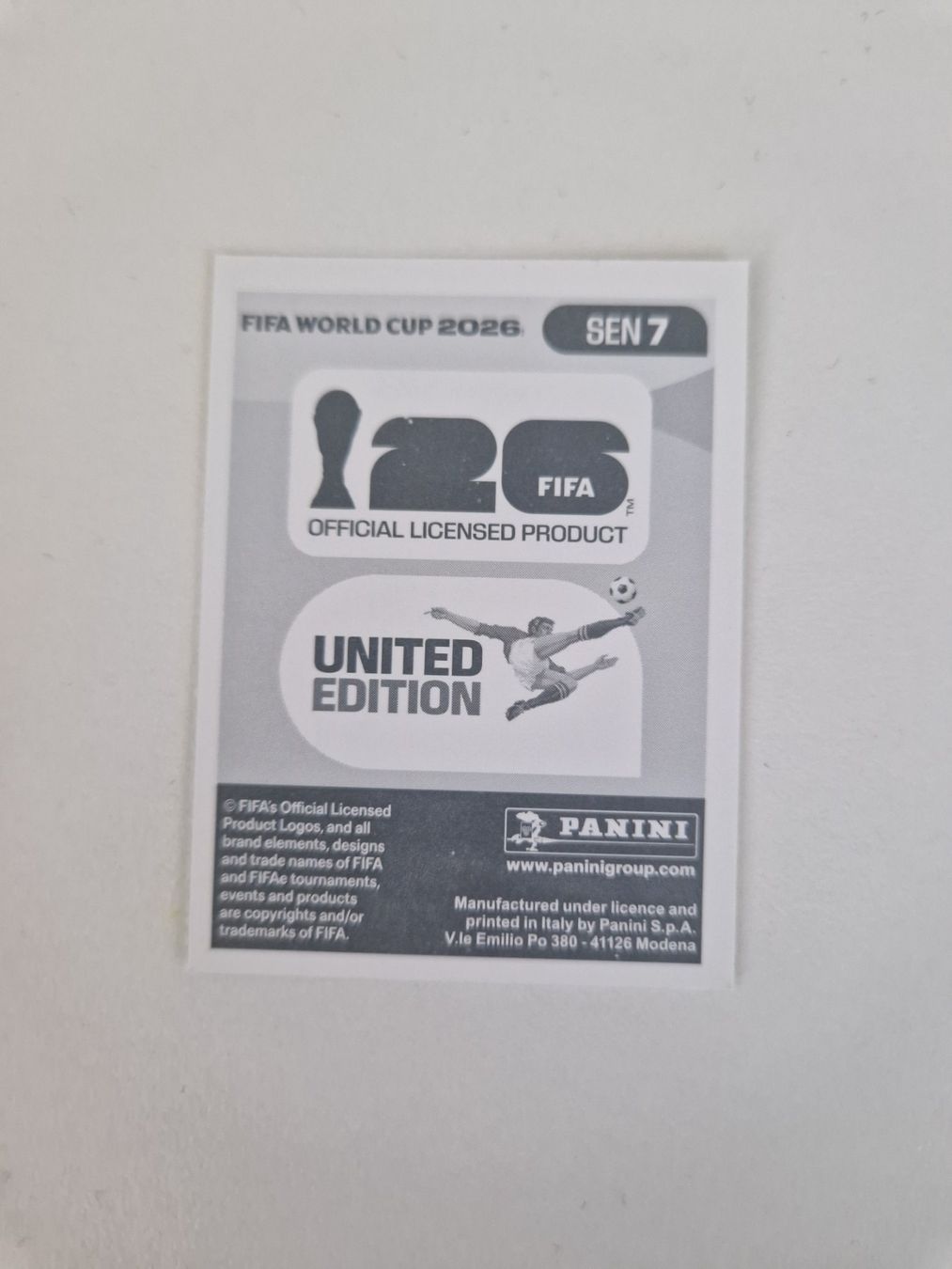 Panini Sammelbilder & Trading cards: Panini Sticker SEN7 – Neu (gemäss Beschreibung) aus Stüsslingen von white_angel86 1