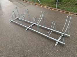 Fahrradständer verzinkt Veloständer für 8 Räder, wohl Velopa