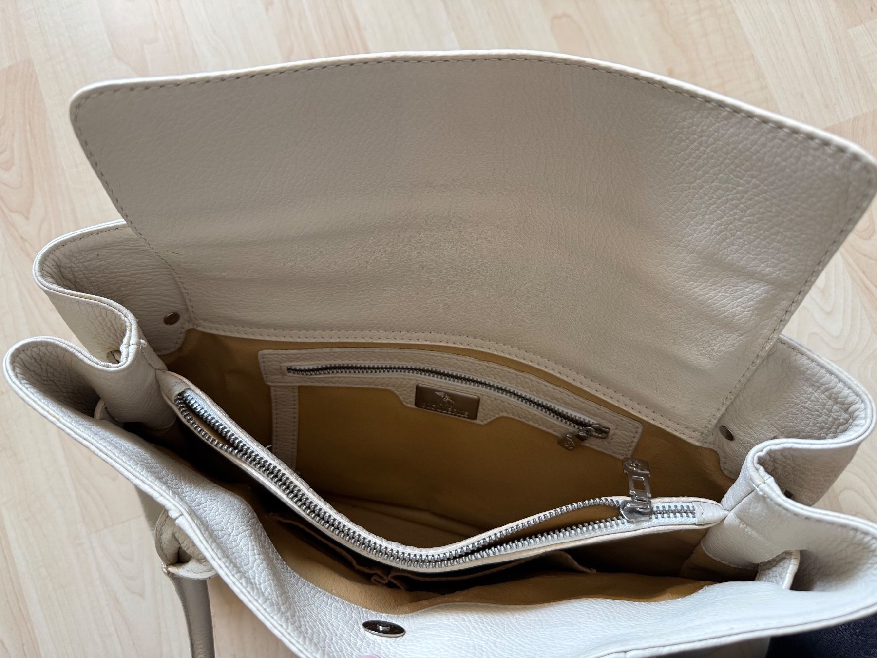 Maison Mollerus Borse da donna: Maison Mollerus Gosse Tasche aus Leder – Usato da Siebnen venduto da dte_9kmw 5