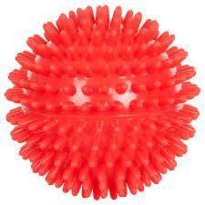 Dispositivi per massaggi: Igel-Ball, ø 9 cm, rot, mittel – Nuovo e nell'imballaggio originale da Rütihof venduto da t-space