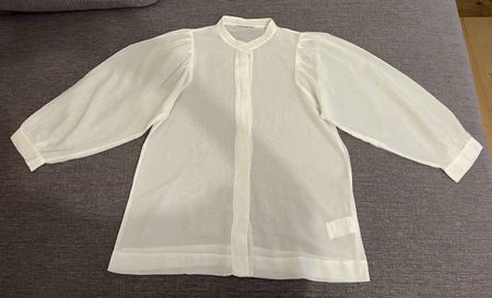 SISLEY Bluse aus Seide und Baumwolle ( 38 )