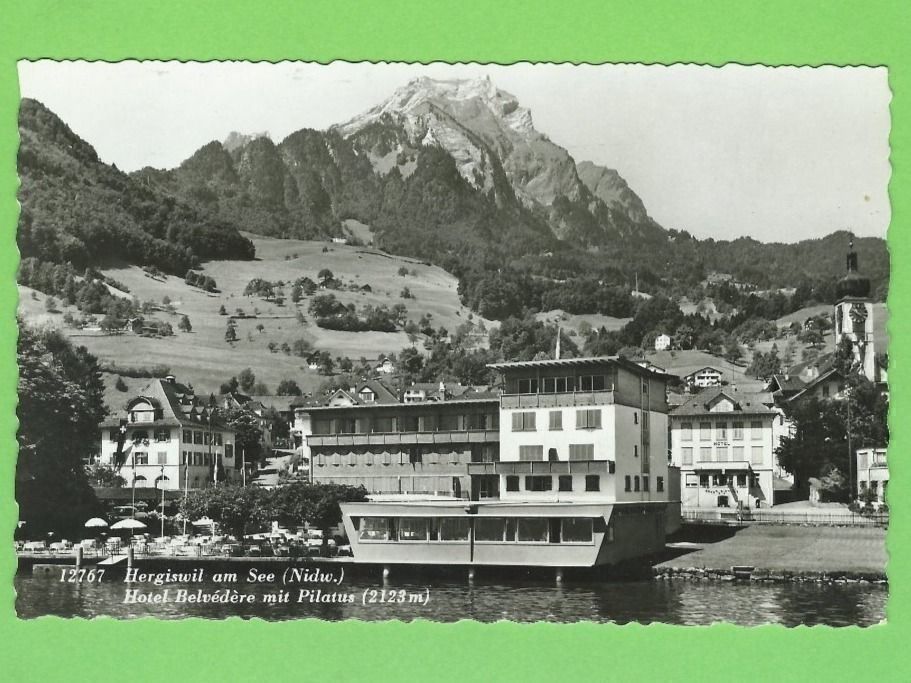 Ansichtskarten: Hergiswil am See – Gebraucht aus Zürich von t24_de