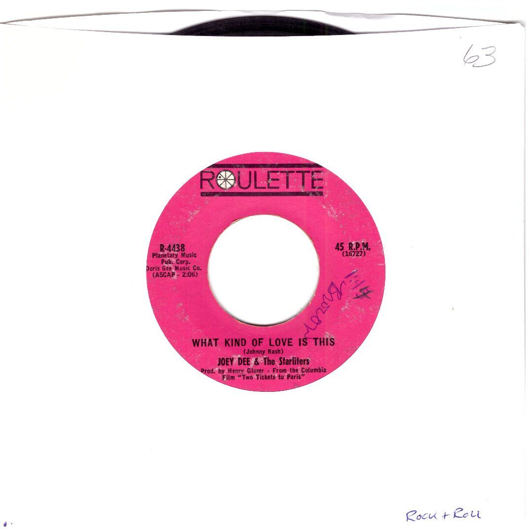 Dischi in vinile: JOEY DEE & THE STARLITERS – Usato da Bassersdorf venduto da house-of-vinyl