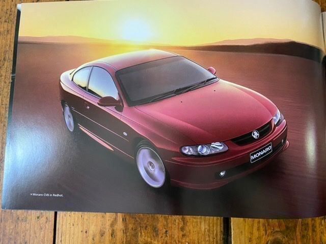 Holden Documenti: HOLDEN MONARO Prestige-Grossformat Prospekt 2001 / 2002  AUS – Usato da Langenthal venduto da Andreasdavidk 3