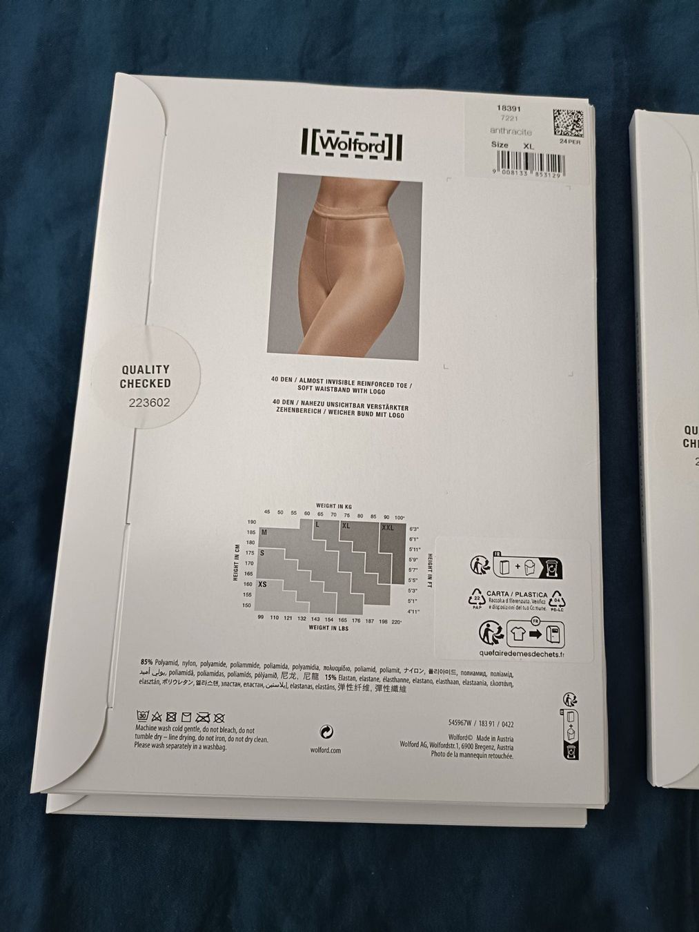 Wolford Calze & Collant: Neon 40 von Wolford – Nuovo e nell'imballaggio originale da Arlesheim venduto da sjm_y85b 4