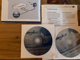 Devolo dLAN Highspeed II Network Kit 85Mbit/s 3x HomePlug