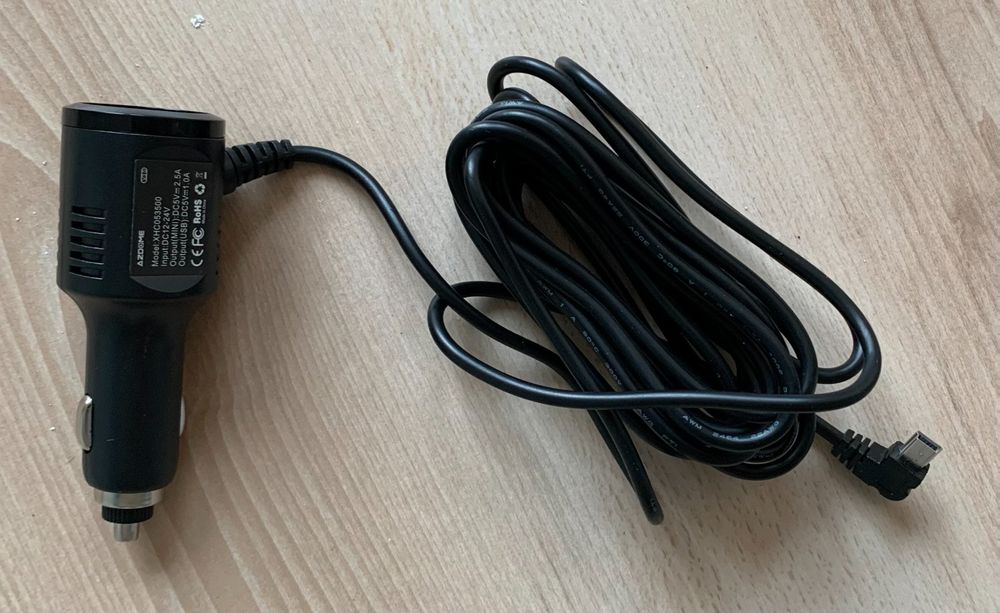 4 Pin Rückfahrkamera für Spiegel Dash Cam AHD1080P, 4 Pin zu 2,5 mm Jack Fahrzeug Backup Kamera Dash Cam Front/Rückansicht Kamera für Auto19.68ft Verlängerungskabel