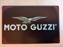 Moto Guzzi Blechschild