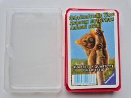 Quartett  🦏🐧Geheimnisvolle Tiere        von Ravensburger