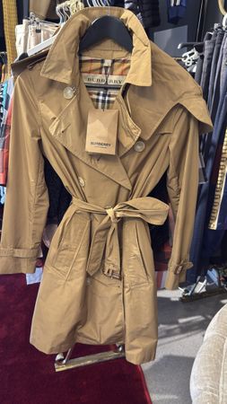 Burberry Trenchcoat, Gr. 36, Khaki-Beige, Top Zustand!