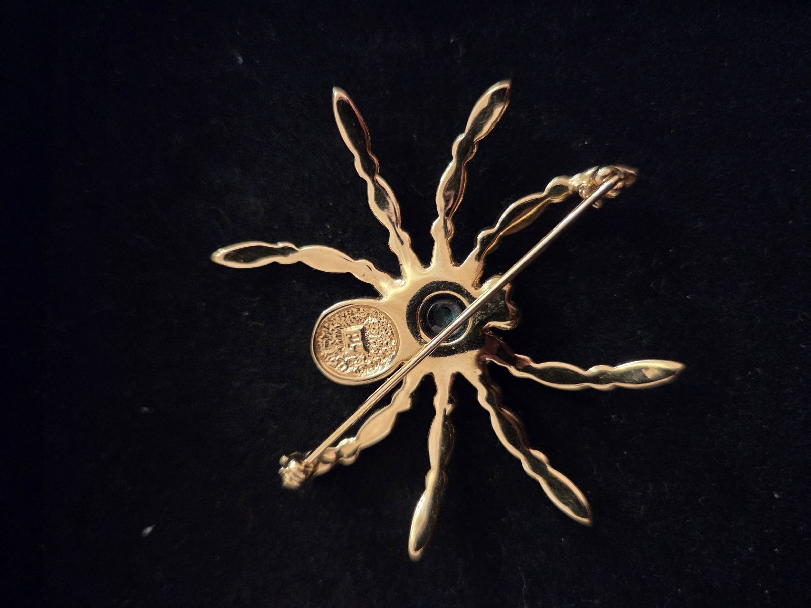 Pierre Lang Spille & Fermagli: Brosche Spinne Gold Pierre Lang – Usato da Allschwil venduto da Dayami 1