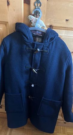 Dufflecoat Marineblau Gr. 42 vom British Shop