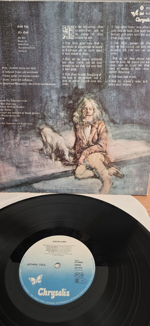 Dischi in vinile:  Jethro Tull Aqualung, occasion  – Usato da Yvonand venduto da RF-VINYL 3