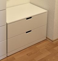 Chest of drawers white 2 drawers good condition