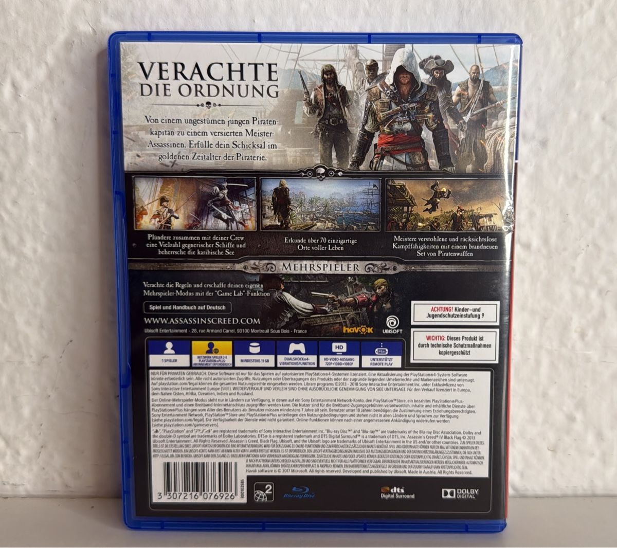 Sony Spiele: Assassin's Creed IV Black Flag PS4/PS5 game – Gebraucht aus Ehrendingen von bubulence 1