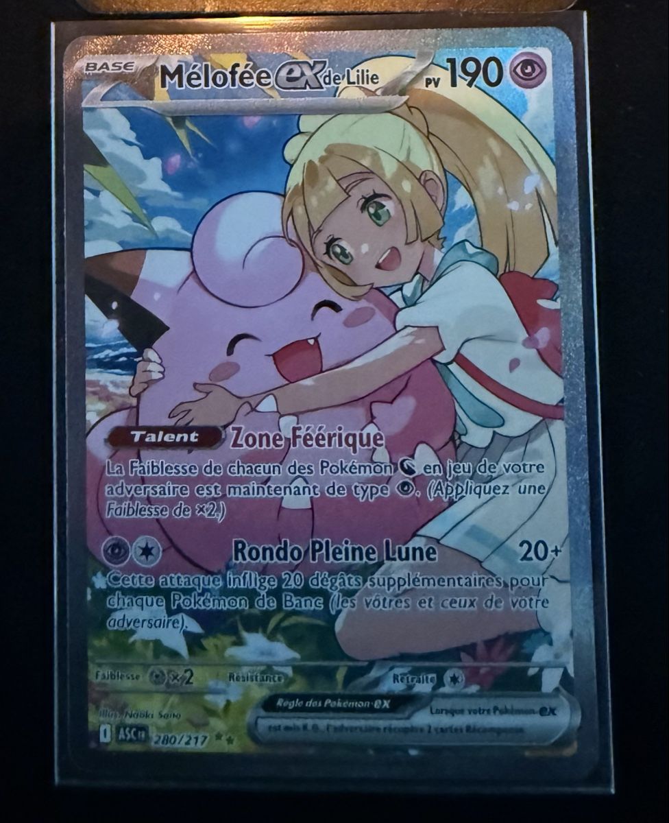 Pokémon Sammelbilder & Trading cards: Héros transcendant Mélophée 280/217 – Neu und originalverpackt aus La Plaine von 8-X 1