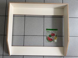 Wickelaufsatz für IKEA MALM 80 cm, weiss