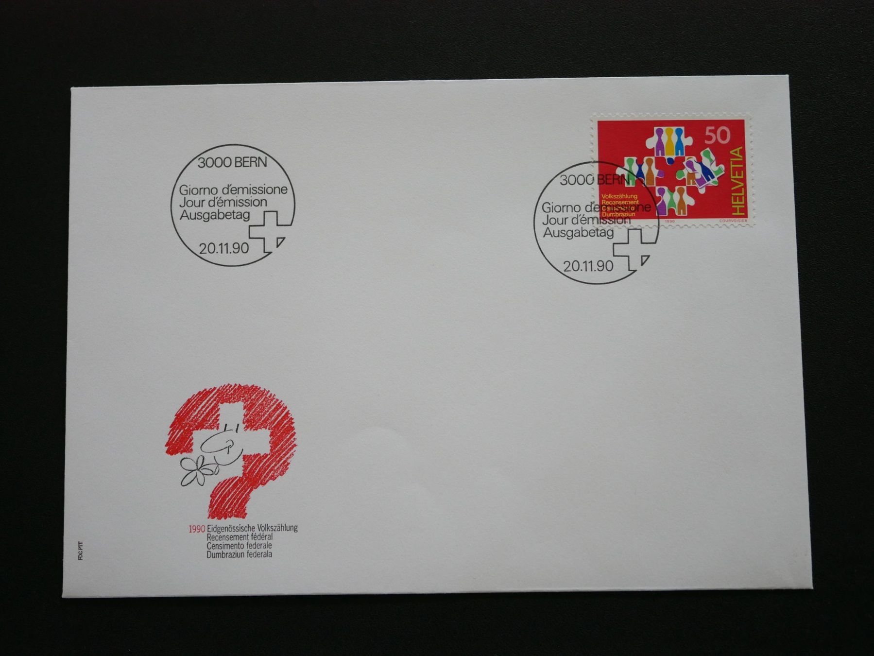 Tutti i francobolli: Ersttagsbrief 20.11.1990 ***TOP*** – Nuovo (secondo la descrizione) da Kreuzlingen venduto da kar_kj82