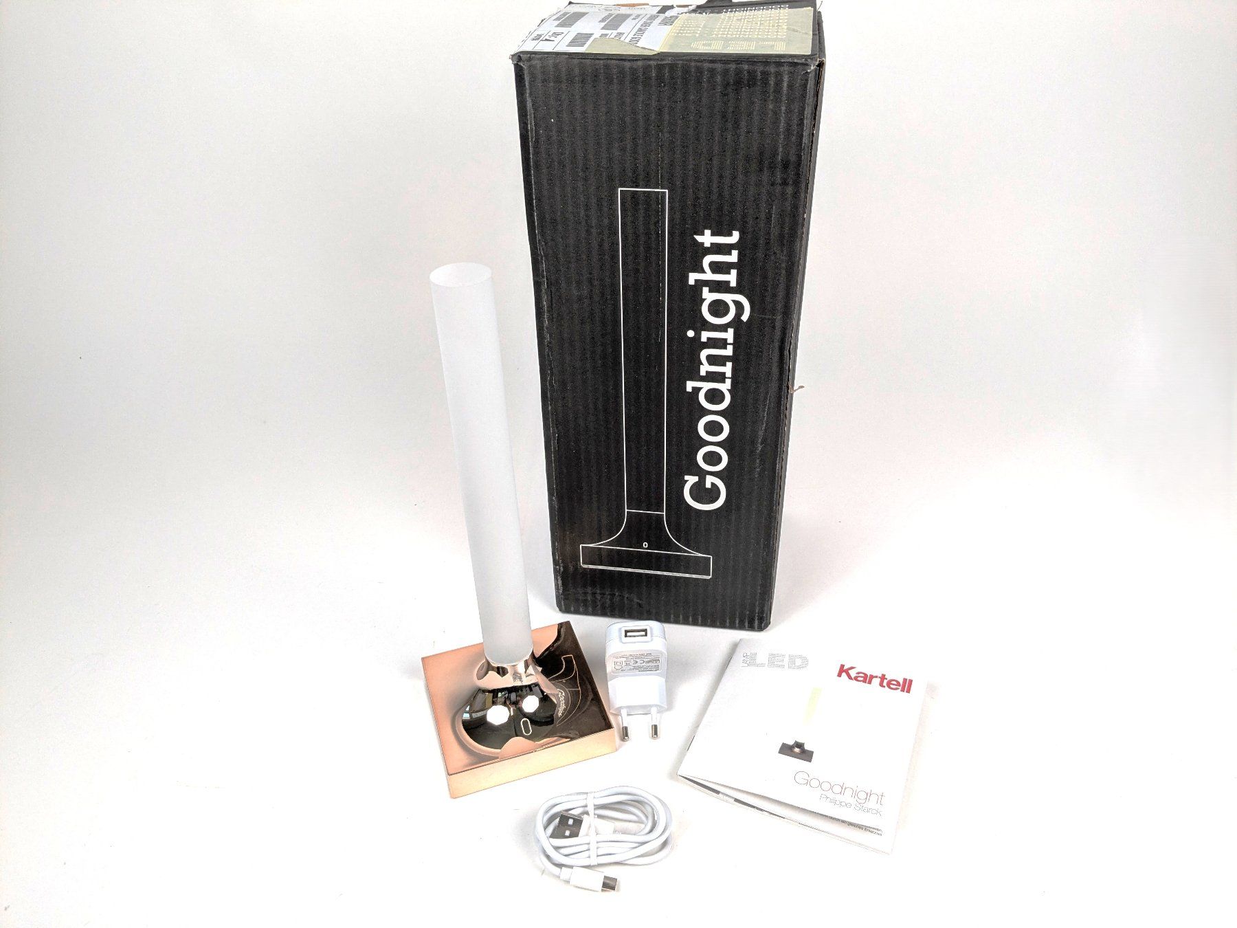 Kartell Lampade: KARTELL Goodnight Mobile LED Tischleuchte – Nuovo (secondo la descrizione) da Dintikon venduto da Restwert_Dintikon