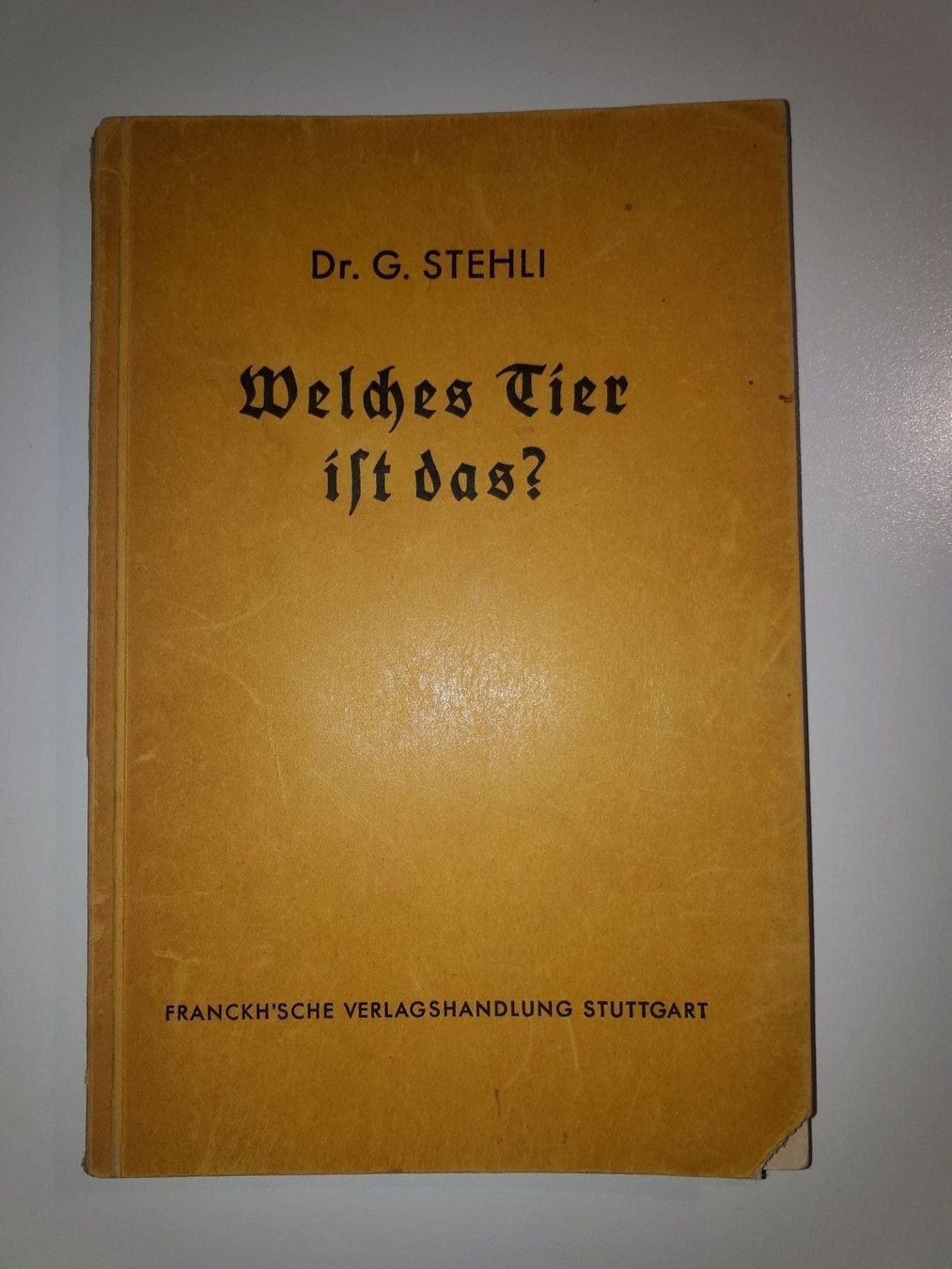 Libri: Welches Tier ist das? – Usato da Dietikon venduto da Buchantiqdietikon