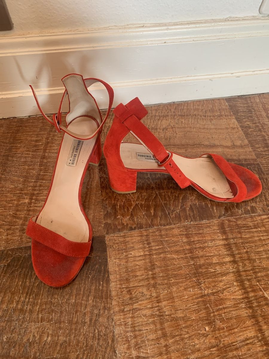 Scarpe da donna: Sandales rouges – Usato da Lausanne venduto da Berry.M