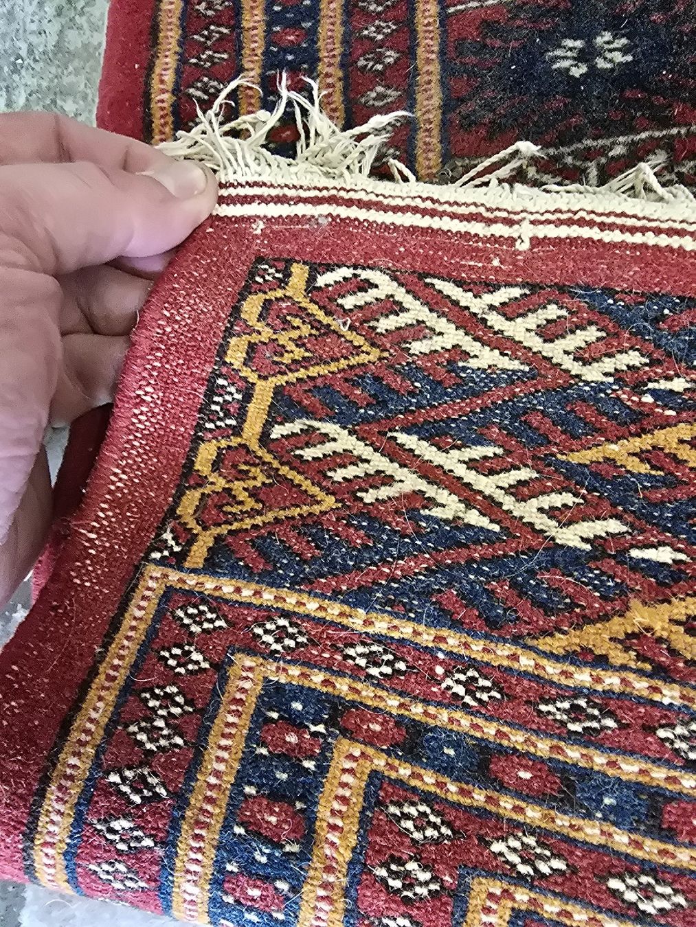 Teppiche: Roter Orientteppich 240cm x 155cm (D1) – Gebraucht aus Rorschach von TimelessTrading 2