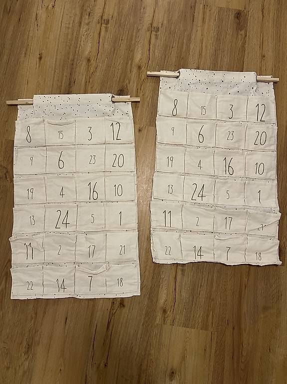 Calendari: 2 Adventskalender zum befüllen – Usato da Oberwangen TG venduto da Samsells