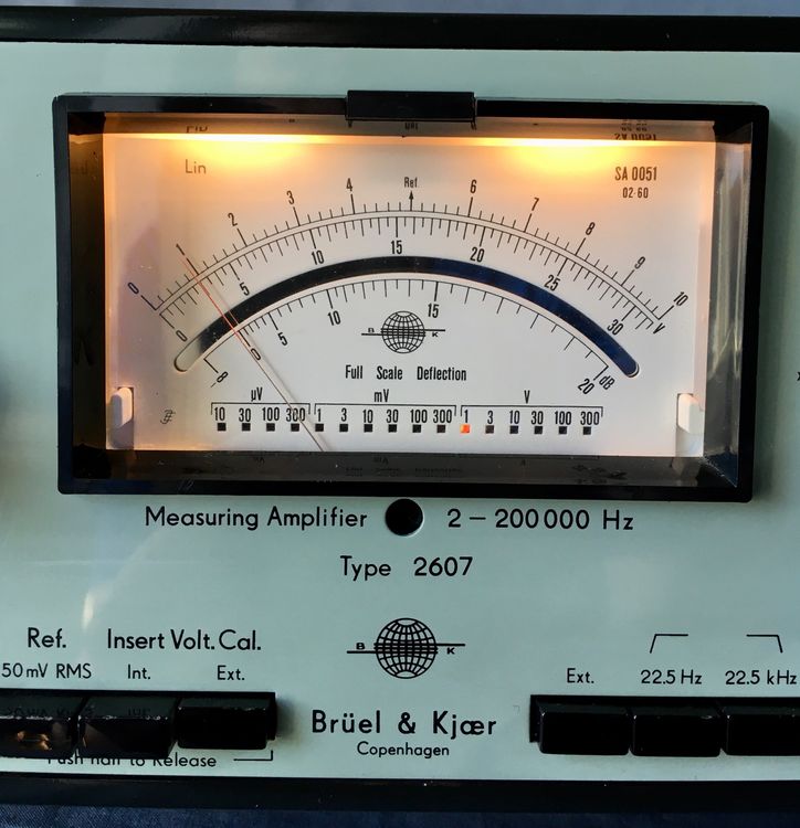 Brüel & Kjaer Measuring Amplifier Type 2607 | Kaufen Auf Ricardo