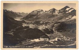 St. Moritz - Standseilbahn Muottas Muragl Bergstation