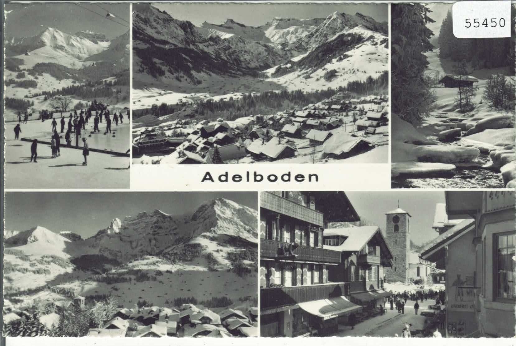 Cartes postales: Adelboden im Winter - Multiview – D'occasion à Ettingen par Kartenplanet