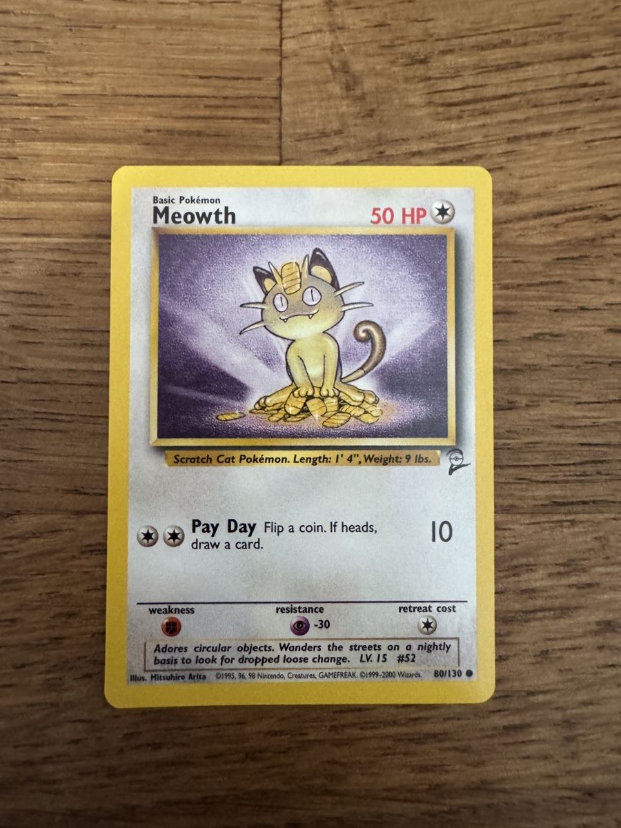 Karten: Meowth – Gebraucht aus Meinisberg von Knightdeals