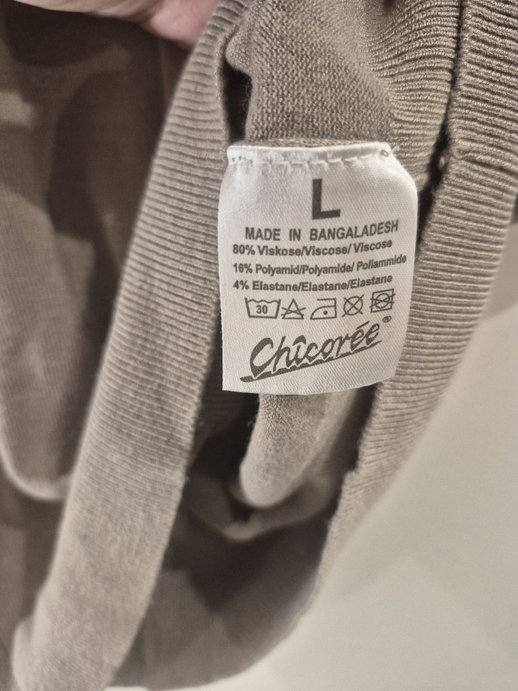Top: Rollkragen T-Shirt /Pullunder / Oberteil, Gr. L, NEU – Nuovo e nell'imballaggio originale da La Neuveville venduto da Vestiaire_2011 1