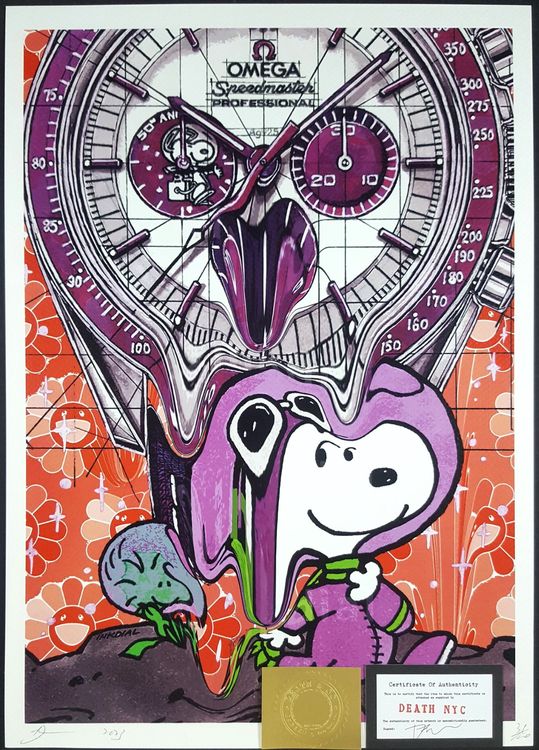 Death NYC Ltd Graffiti Pop Art Druck 