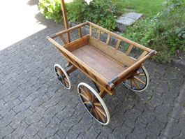 Nr. 9 Neu restauriertes Leiterwägeli / Leiterwagen