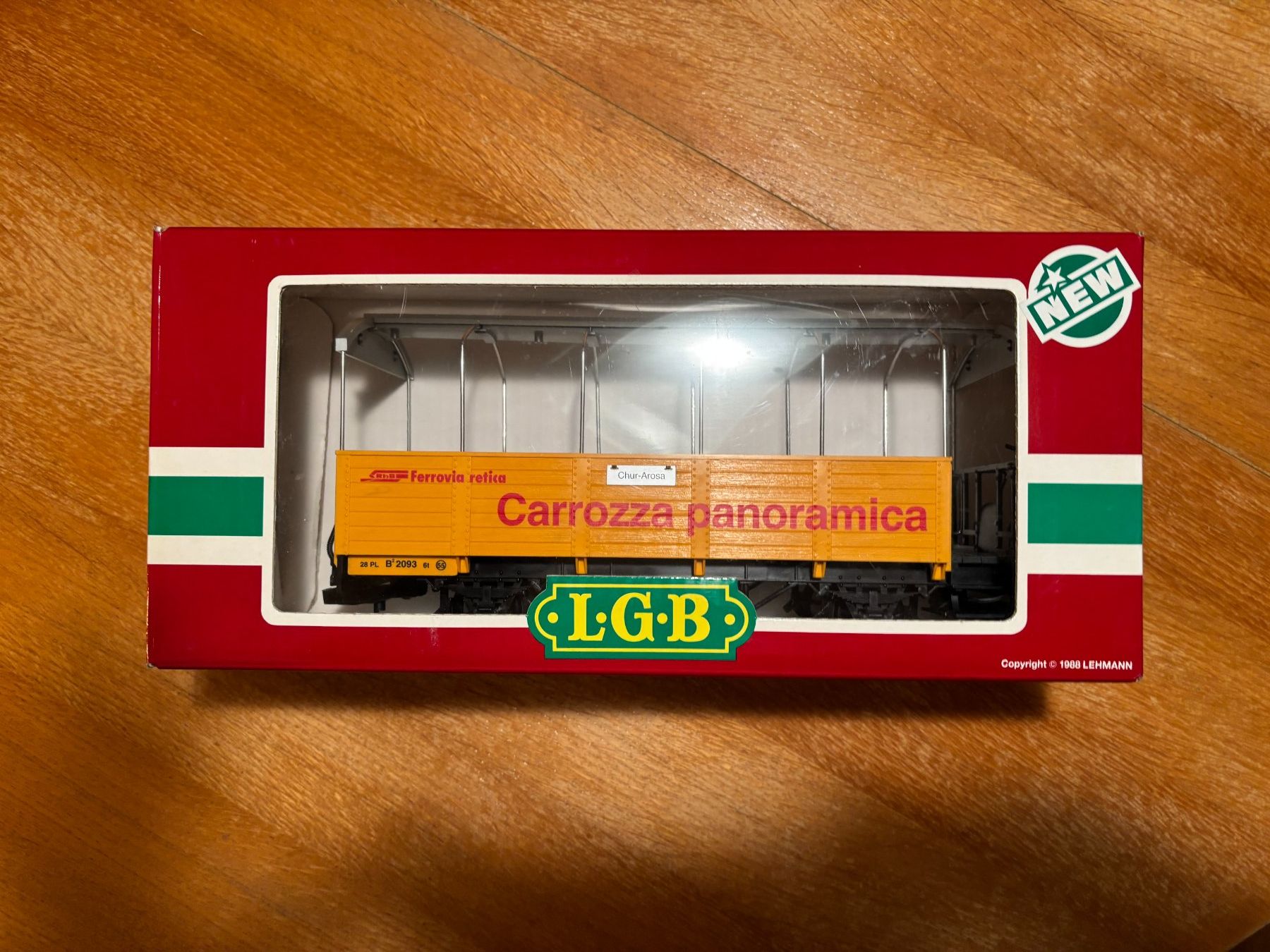 LGB Gartenbahn Güterwagen, gelb, Spur G | Kaufen auf Ricardo