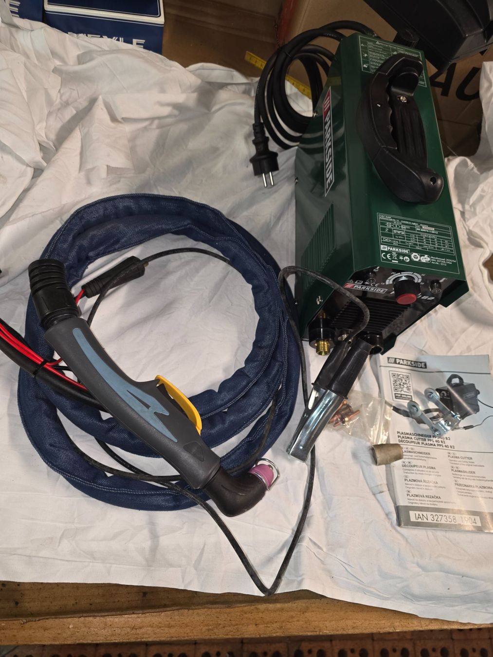 Parkside Tutti gli attrezzi: Parkside PPS 40 B2 Plasmaschneider gebraucht 40A 230V – Usato da Kirchlindach venduto da rey_g5wn 8