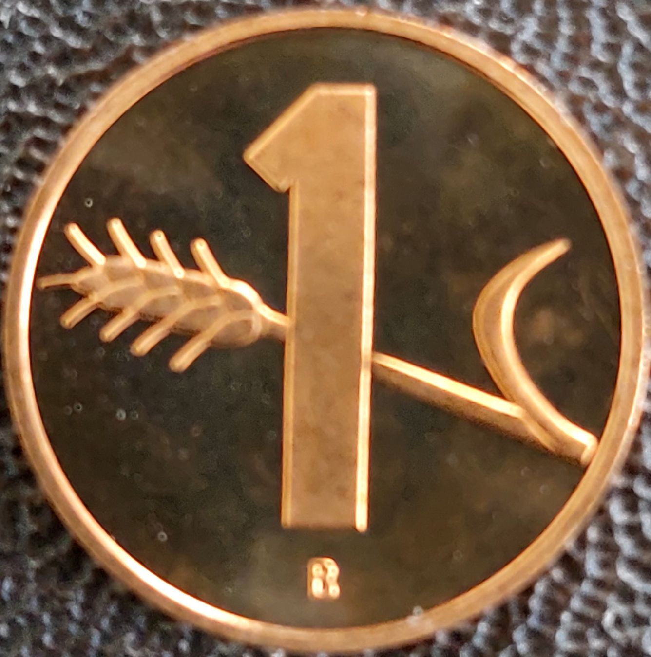 Tutti le monete: 1 Rappen 1987 stgl. / aus Münzsatz – Nuovo (secondo la descrizione) da Arch venduto da coinsandmore 1