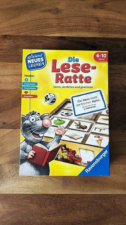 Giochi: Ravensburger Spiel Die Leseratte, Kinder – Usato da Magden venduto da tob_lc27