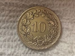 10 centimes/Rappen 1873