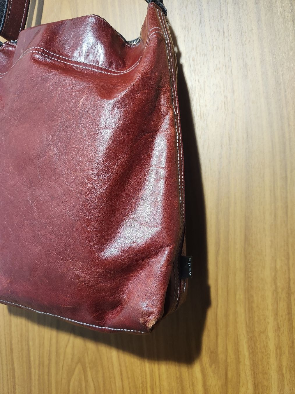 Taschen: Sac en cuir bordeaux marque Nuda  – Gebraucht aus Niedergösgen von Eva2410 4