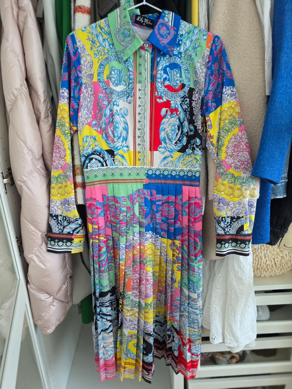 Robes: Robe d'été plissée taille S – Neuf (Voir description) à Renens VD par Iepurica19avril