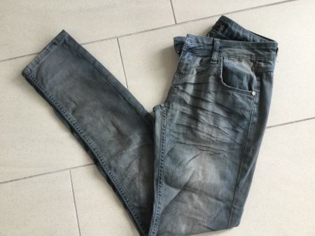 Neue Designer Skinny Jeans Gr 36 Marke KingZ