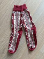 Socken rot gemustert Gr. 40