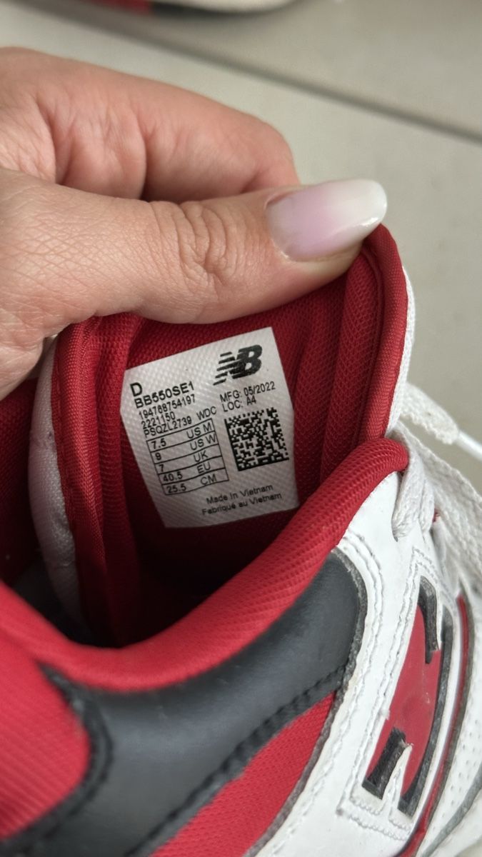 New Balance Scarpe da uomo: New Balance 550 – Usato da Sirnach venduto da kla_mk2g 3