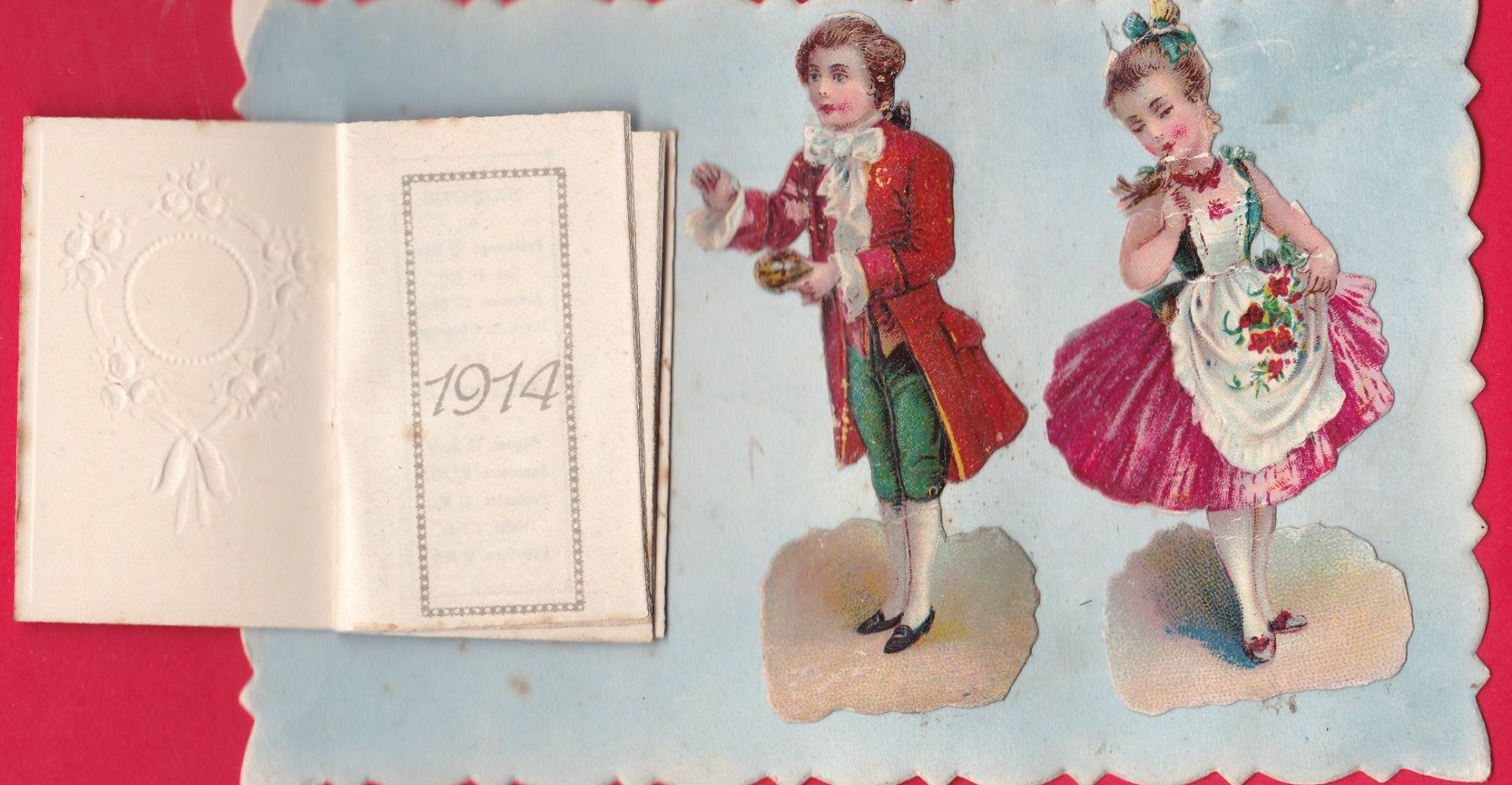 Cartes postales: BONNE ANNÉE MIT KLEINEM BÜCHLEIN – D'occasion à Oberrieden par Gebirgsstelze 2