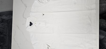 Polo Gant blanc homme S