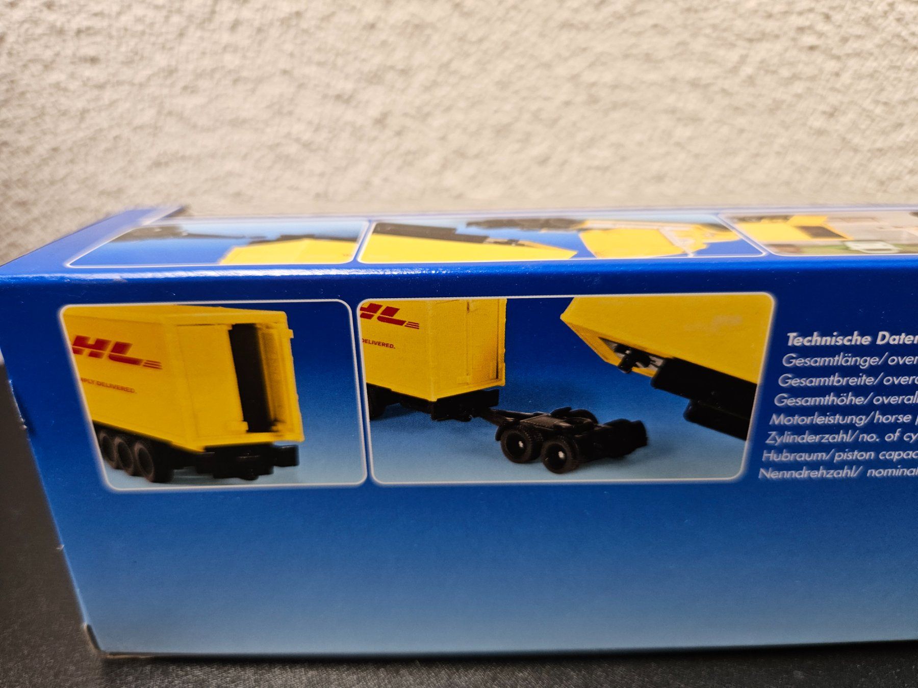 Siku Spielzeuge: Neu - Siku - 1806 - DHL Road Train – Neu und originalverpackt aus Dagmersellen von Jarsetz_Restposten 2