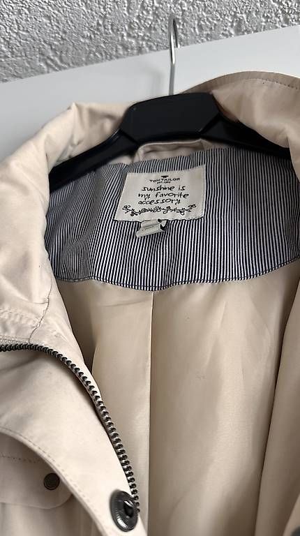 Tom Tailor Giacche: Übergangsjacke beige, Grösse M - Marke Tom Tailor – Usato da Buus venduto da Singing01 1