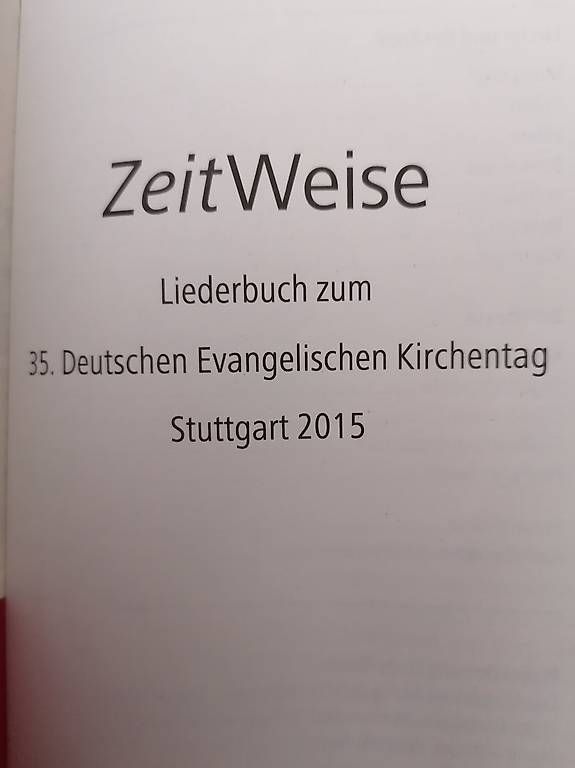 Libri: Singbüchli "ZeitWeisen" – Usato da Thun venduto da kafcem 1